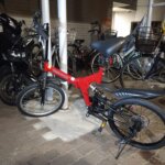 不死鳥のごとく蘇ったボロ自転車。蘇ってもボロ。