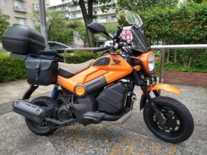右側から。背伸びしてアドベンチャーっぽくしてるところが萌ポイント。