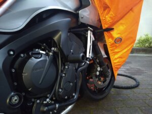 フレームスライダー無事取り付け完了。