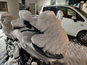 雪だるまFZ6！！！