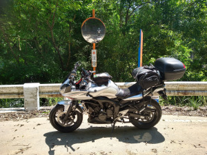 愛車と記念撮影。