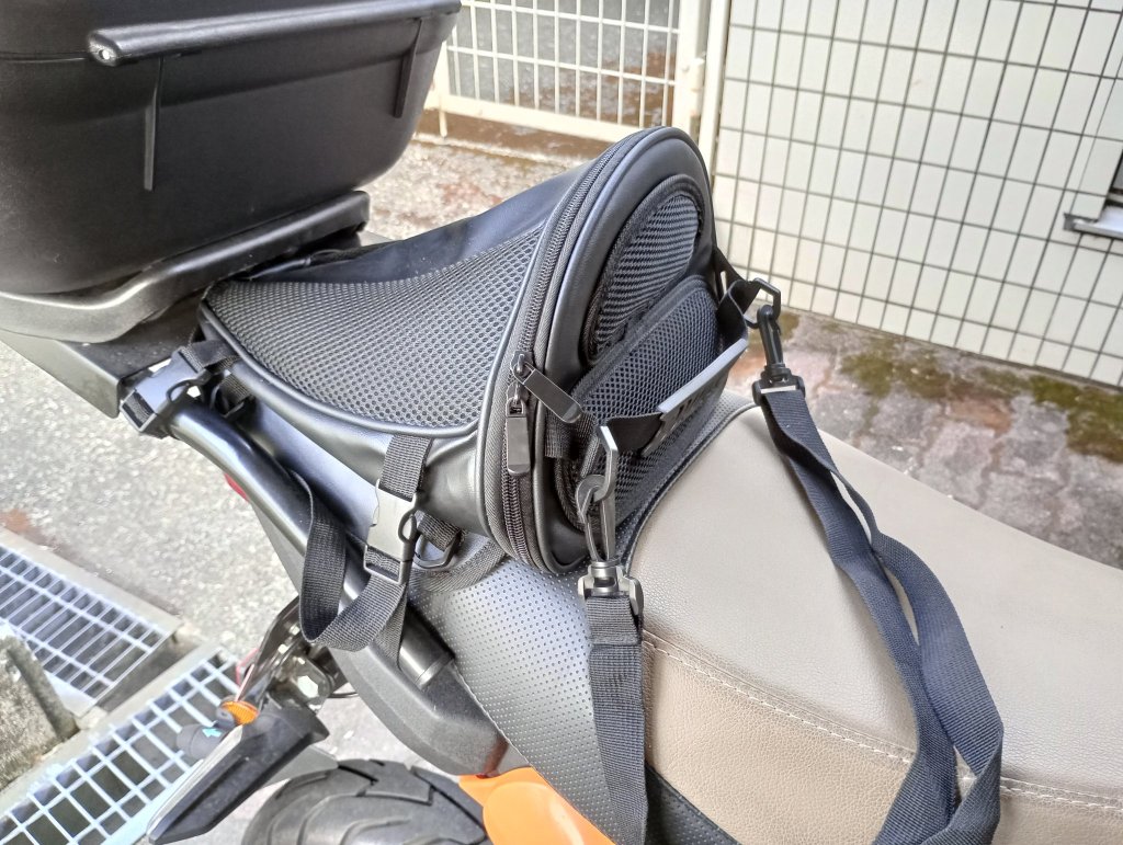 激安シートバッグ取り付け