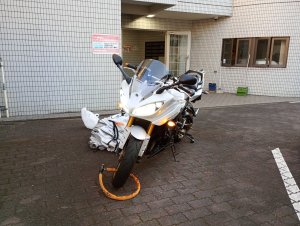 ヘッドライト・ポジションランプのLED化完了ー。