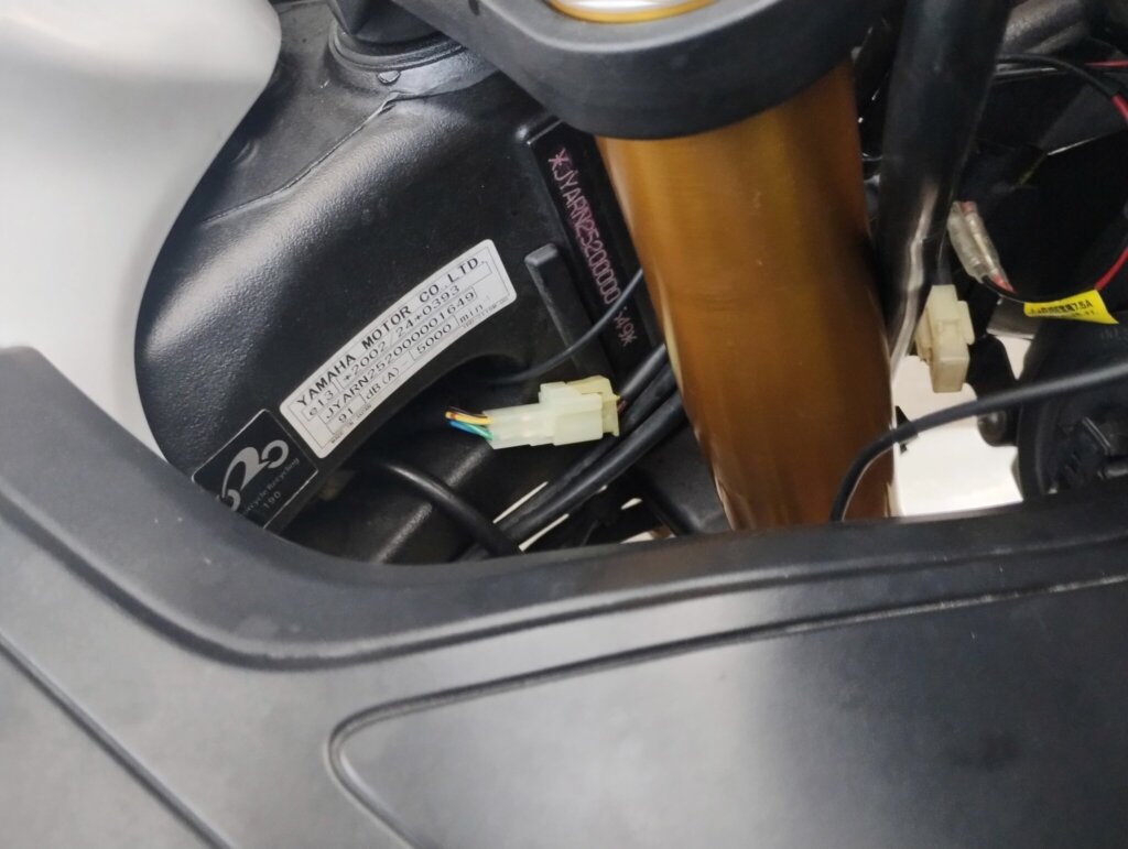 延長ハーネス導入完了。